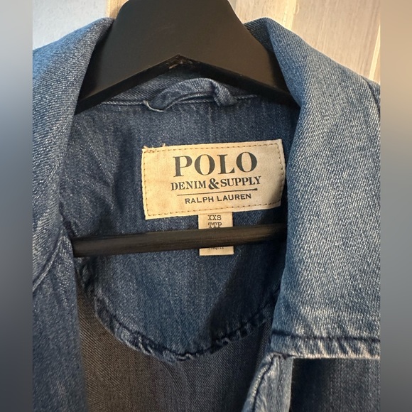 Polo ralph lauren military denim jacket - Picture 3 of 6
